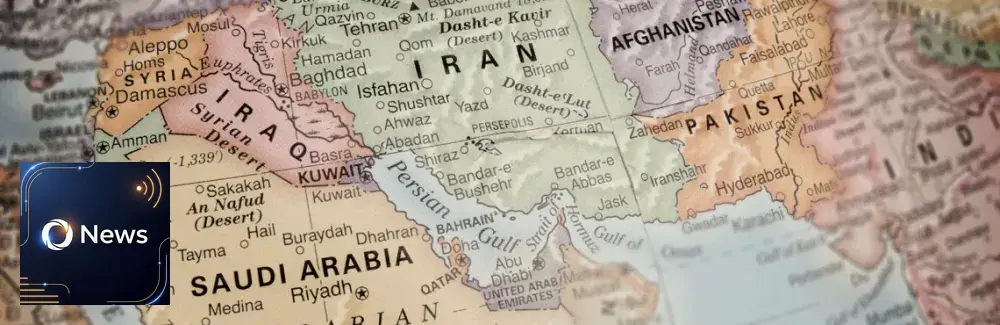 الخريطة العربية والايرانية