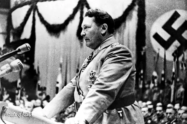 القائد النازي هيرمان غورينغ 